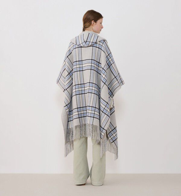 GALERIE VIE「リバーブランケット フーテッドポンチョ」|ポンチョ・ケープ|