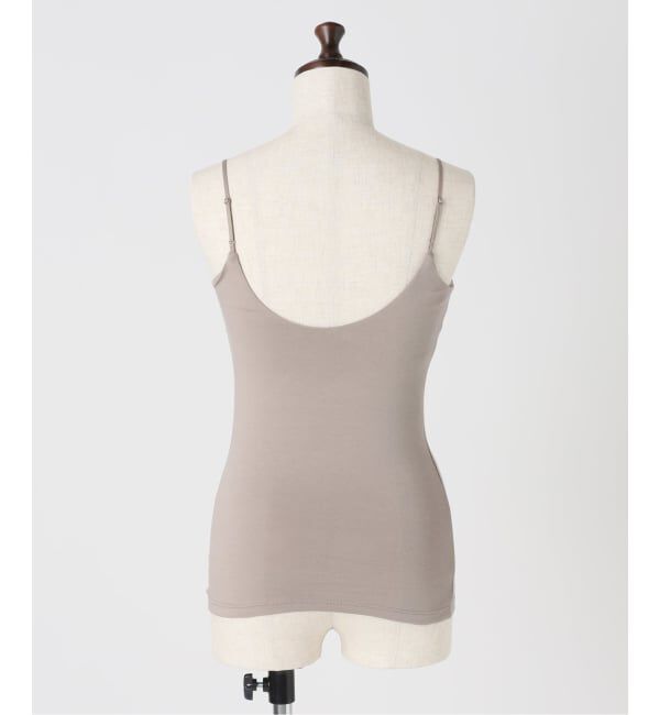 EMILYWEEK「【RESET】オーガニックコットン混 ブラキャミソール（グレージュ、パープル）」|インナー|