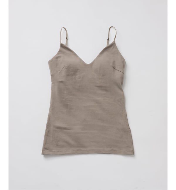 EMILYWEEK「【RESET】オーガニックコットン混 ブラキャミソール（グレージュ、パープル）」|インナー|