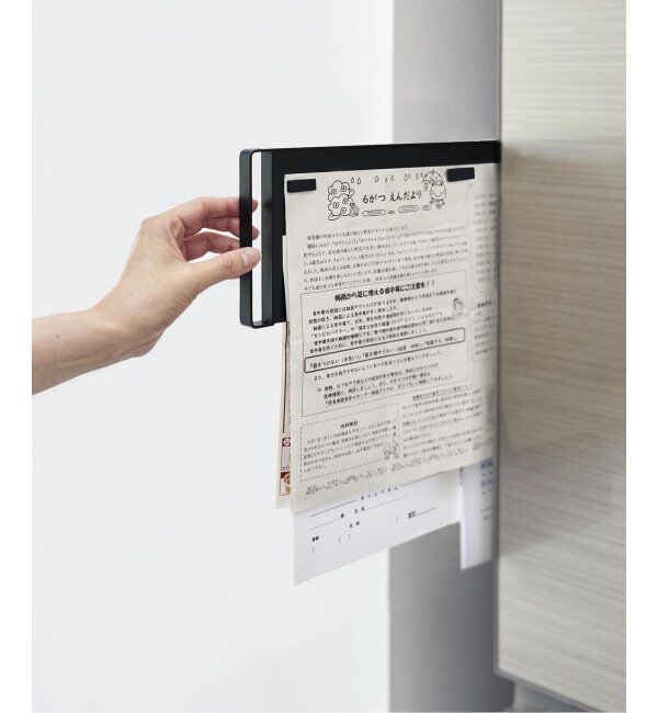 journal standard Furniture「《WEB限定》【tower/タワー】 マグネット冷蔵庫横隠せるスライドスチールパネル」|食器・キッチングッズ|