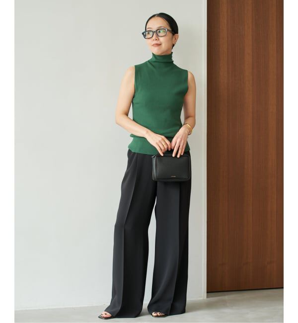 Plage「les Tendre easy care スラックス」|スラックス|