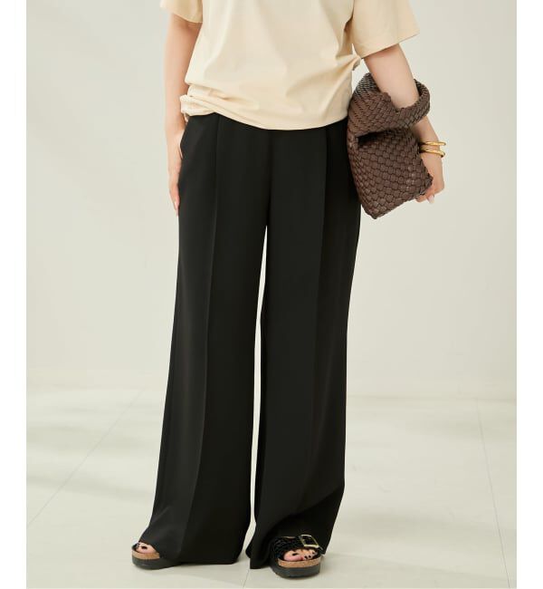 Plage「les Tendre easy care スラックス」|スラックス|