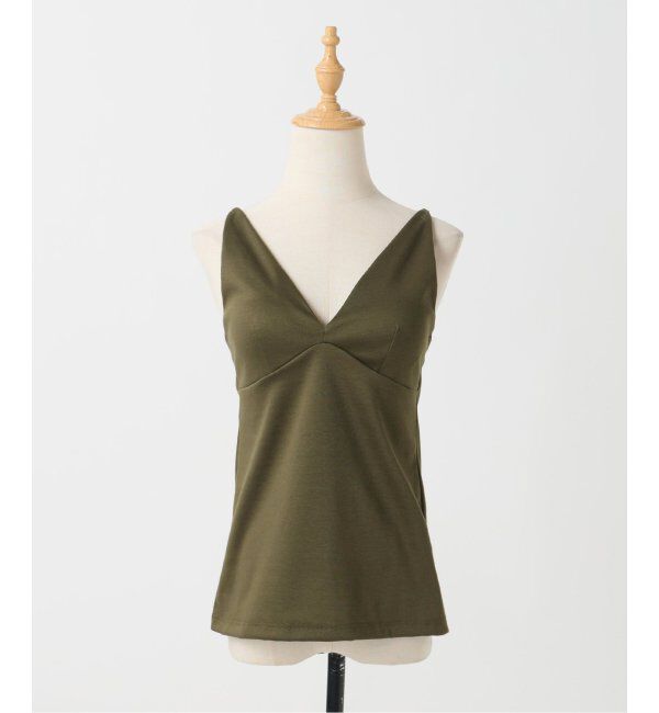IENA「【EMILY WEEK &times; IENA】コットンスムース ブラキャミソール」|インナー|