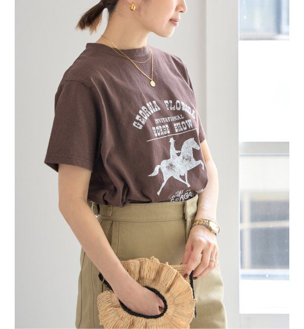 IENA「《追加》COUTURE D&rsquo;ADAM/クチュールドアダム Vintage Remake TEE」|Tシャツ・カットソー|