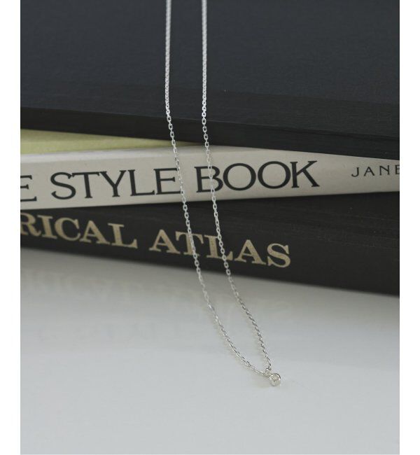 SLOBE IENA「unique/ユニーク SLOBE別注 ダイヤモンド1粒ネックレス」|ネックレス|