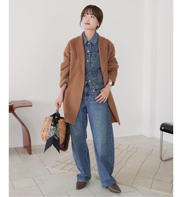 SLOBE IENA「《追加》Levi&rsquo;s/リーバイス SLOBE別注 BALLOON SLEEVE TRACKER デニムジャケット」|デニムジャケット|