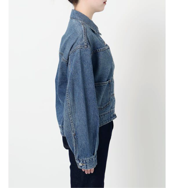 SLOBE IENA「《追加》Levi&rsquo;s/リーバイス SLOBE別注 BALLOON SLEEVE TRACKER デニムジャケット」|デニムジャケット|