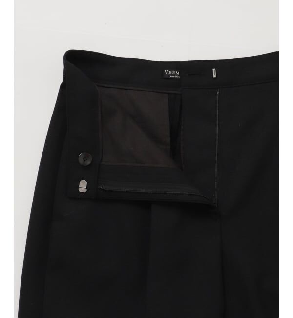 VERMEIL par iena「1タックテーパードパンツ」|スラックス|