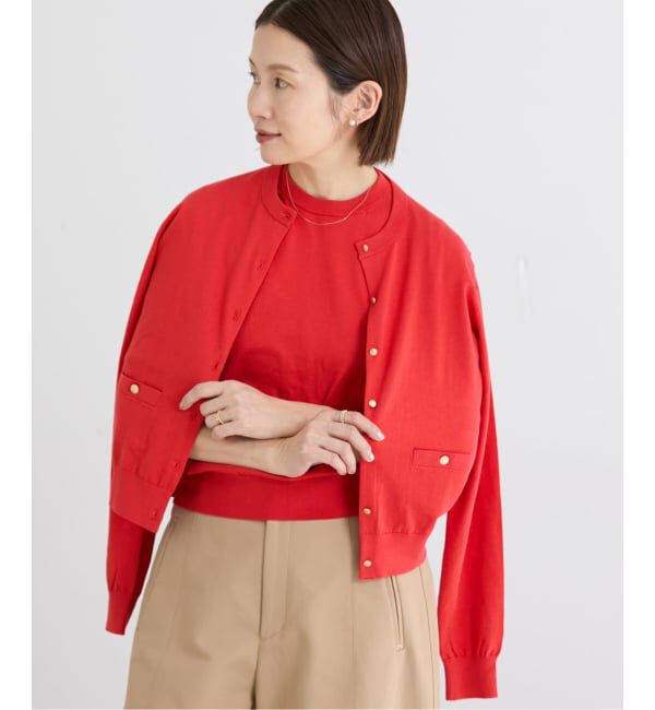 IENA「《アンサンブル対応/新色あり/追加2》PARIGI カーディガン」|カーディガン|