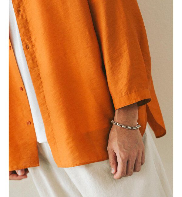 EDIFICE「シアー バンブー 8分袖 レギュラーシャツ」|シャツ・ブラウス|