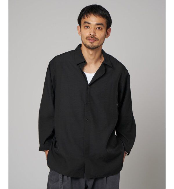 EDIFICE「シアー バンブー 8分袖 レギュラーシャツ」|シャツ・ブラウス|