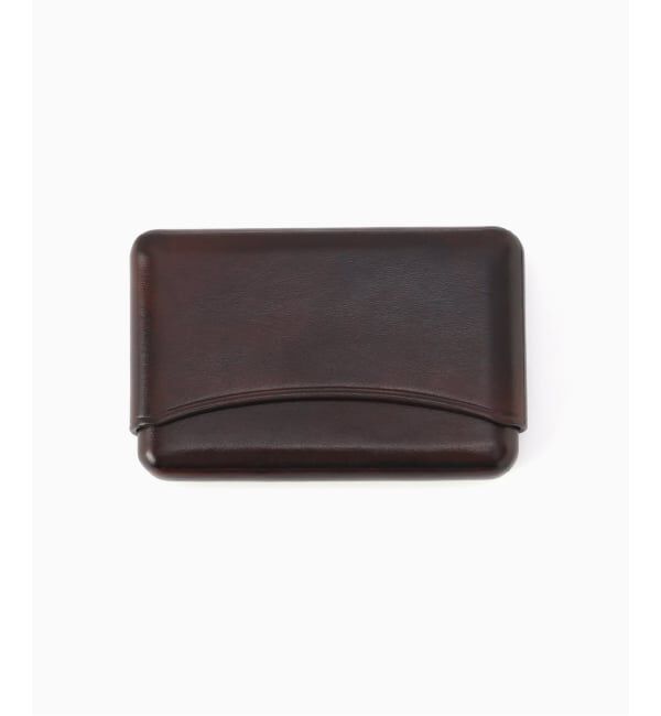 EDIFICE「LEMAIRE（ルメール） MOLDED CARD HOLDER」|名刺入れ・カードケース|ブラウン