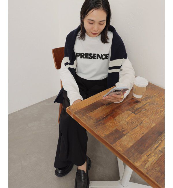 JOURNAL STANDARD「《追加2》PRESENCEロングスリーブTEE」|Tシャツ・カットソー|