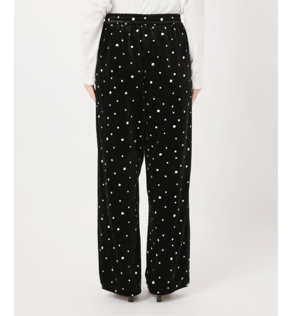 JOURNAL STANDARD relume「《WEB限定》小花刺繍ベロアパンツ」|その他|