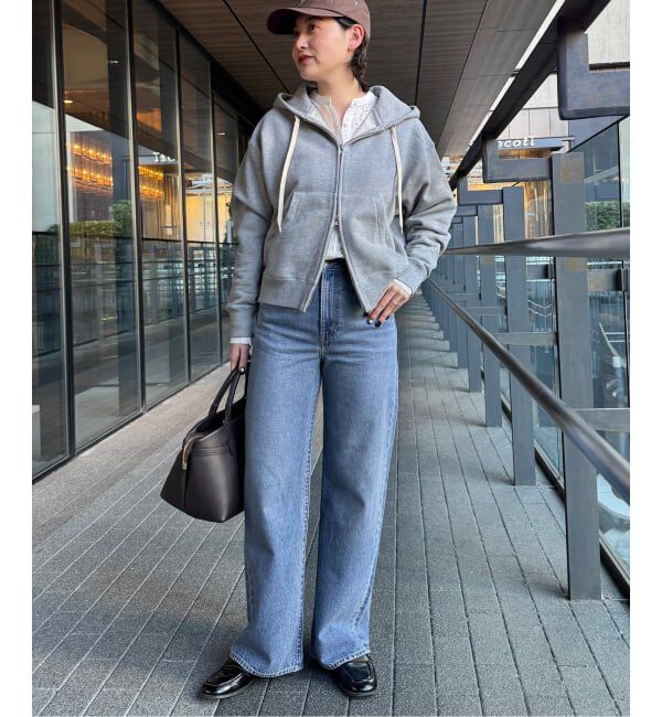 JOURNAL STANDARD relume「［26SS新作］別注【LEVI&rsquo;S】RIBCAGE WIDE LEG：デニム」|デニム|