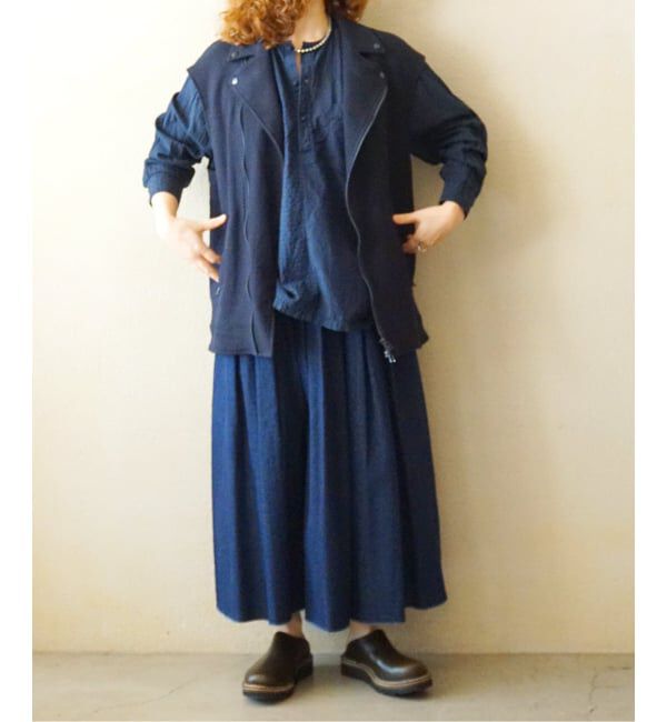 journal standard luxe「MIXツィードライダースベスト」|ダウンベスト・ベスト|