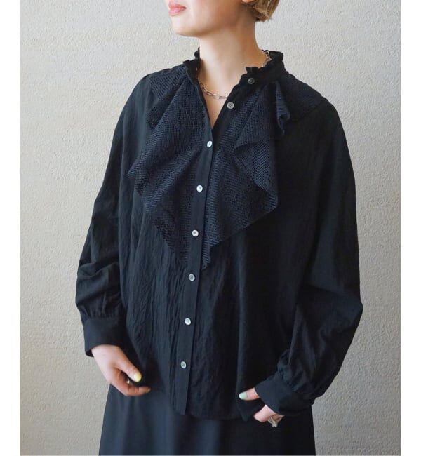 journal standard luxe「ラッフルフリルレースブラウス」|シャツ・ブラウス|