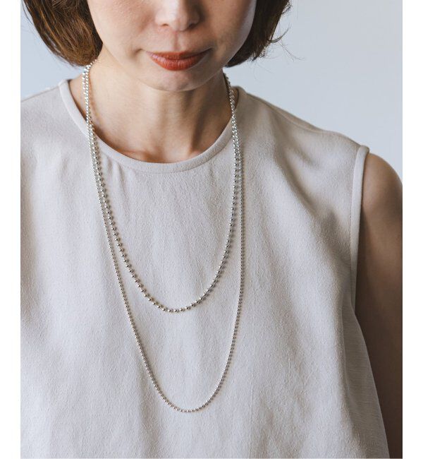NOBLE「《追加4》in mood/インムード MULTIBALL CHAIN-necklace」|ネックレス|