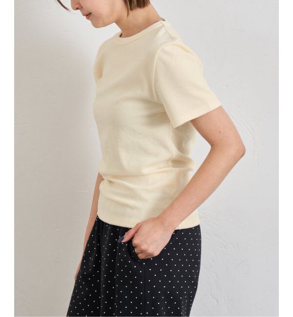 U by SPICK&SPAN「コットンベロアTEE」|Tシャツ・カットソー|