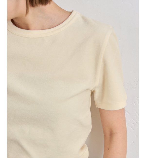 U by SPICK&SPAN「コットンベロアTEE」|Tシャツ・カットソー|