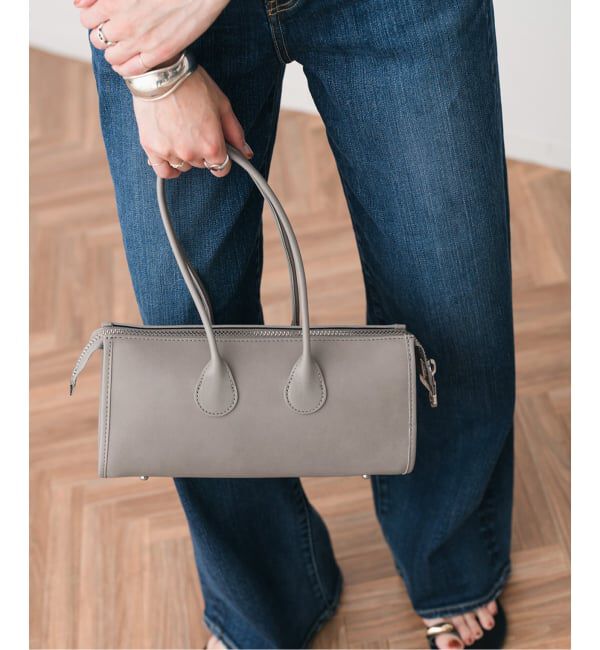 Spick and Span「A / アー HACKNEY24 ツツ」|ハンドバッグ|グレーA