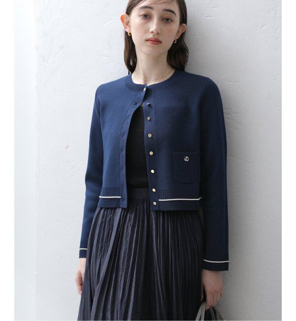  「【洗える】ウォッシャブルスムースカーディガン」|カーディガン|