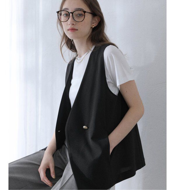  「【洗える】ノーカラージレ」|その他|