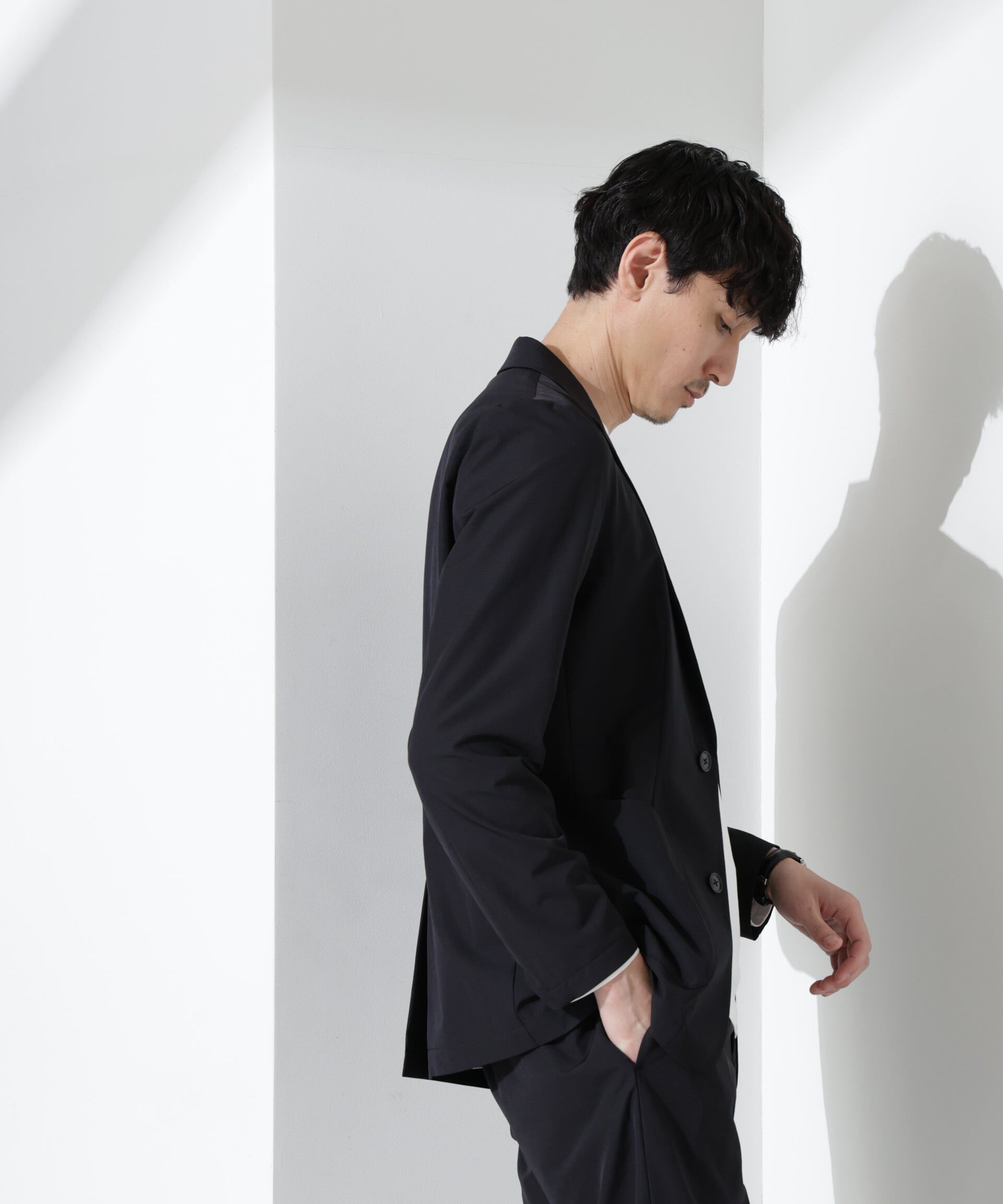 nano･universe「アクティブ4WAYストレッチドライ セットアップ」|スーツ|