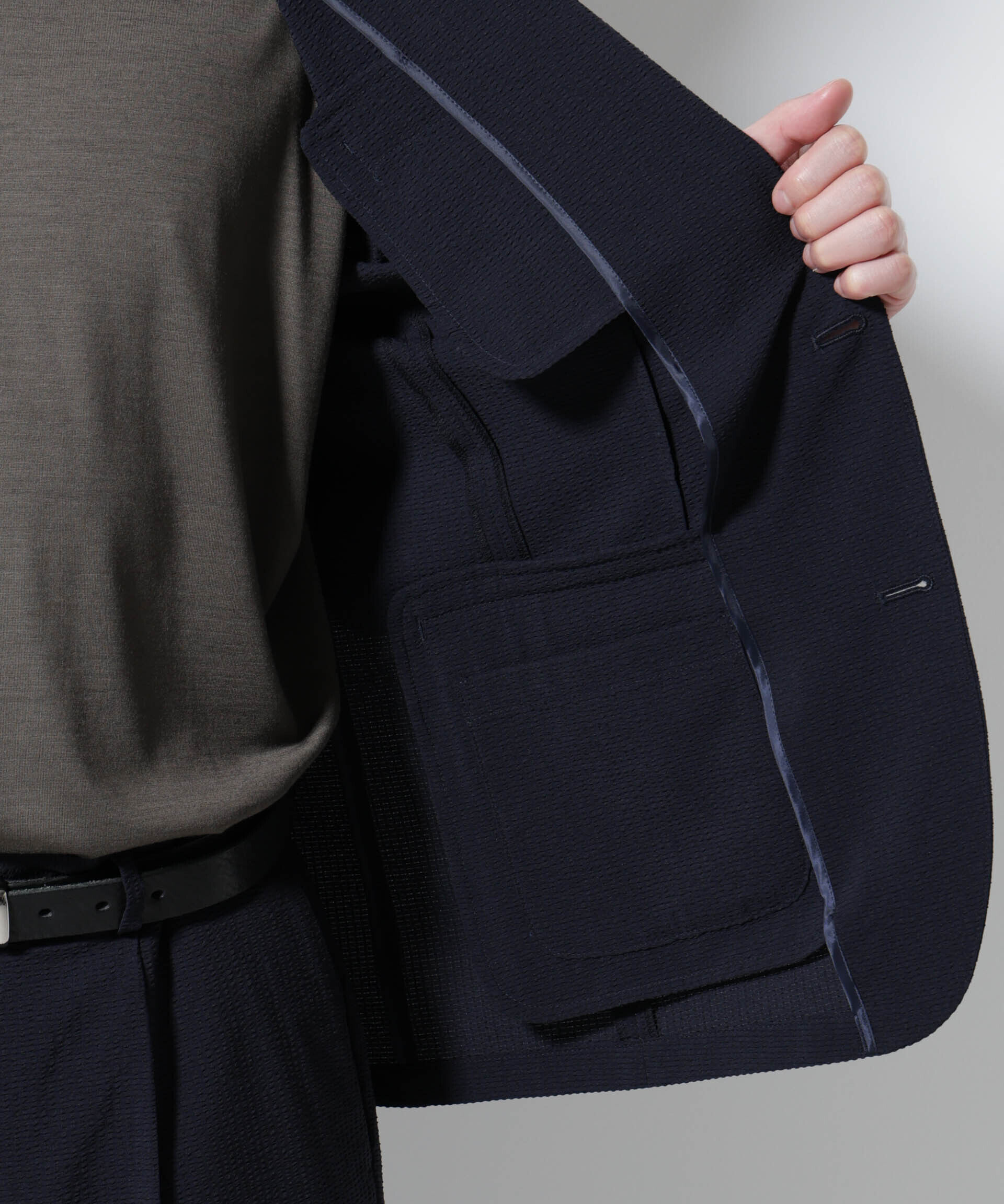 nano･universe「「Damerino」DotAir(R)サッカーストレッチセットアップ/吸水速乾」|スーツ|