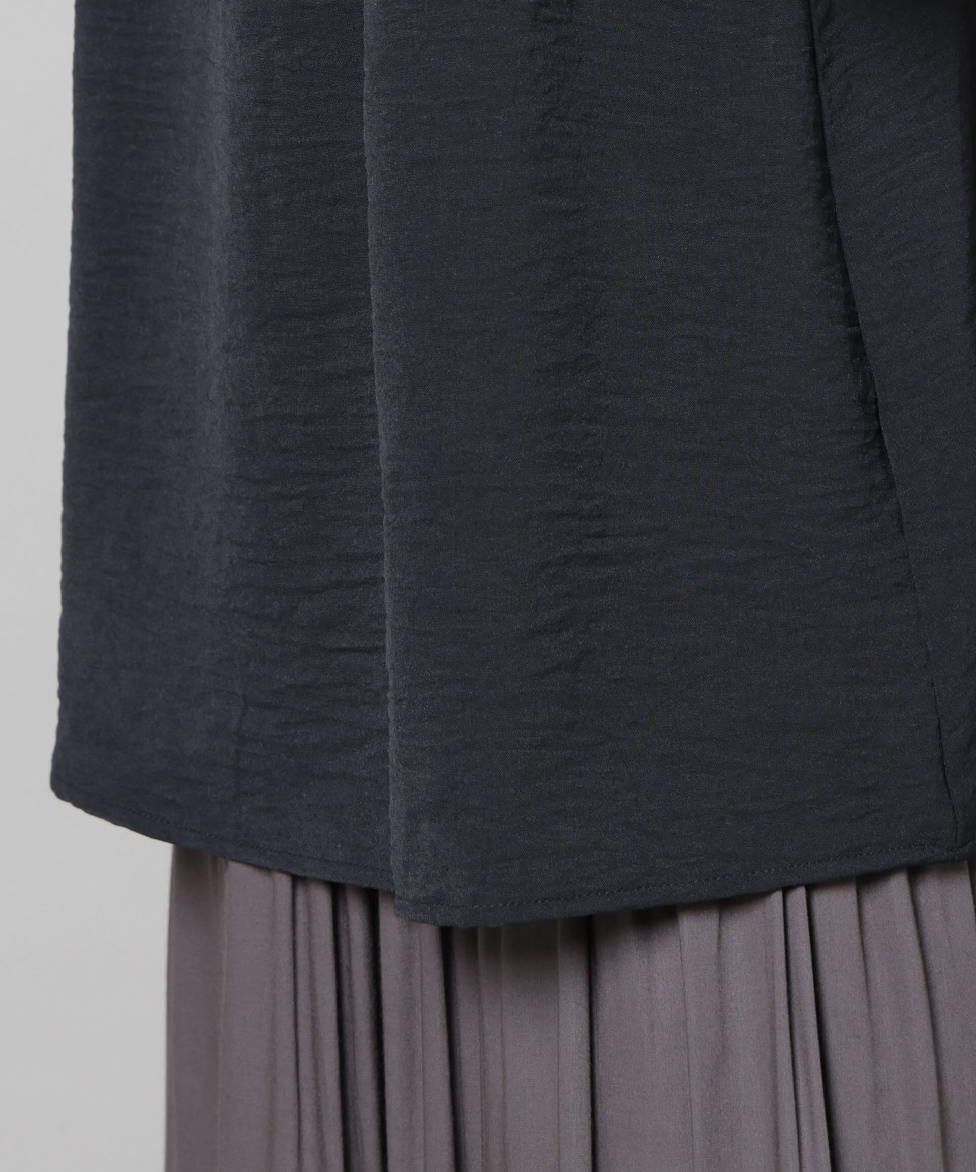 nano･universe「フリルスリーブブラウス(セットアップ可)」|シャツ・ブラウス|