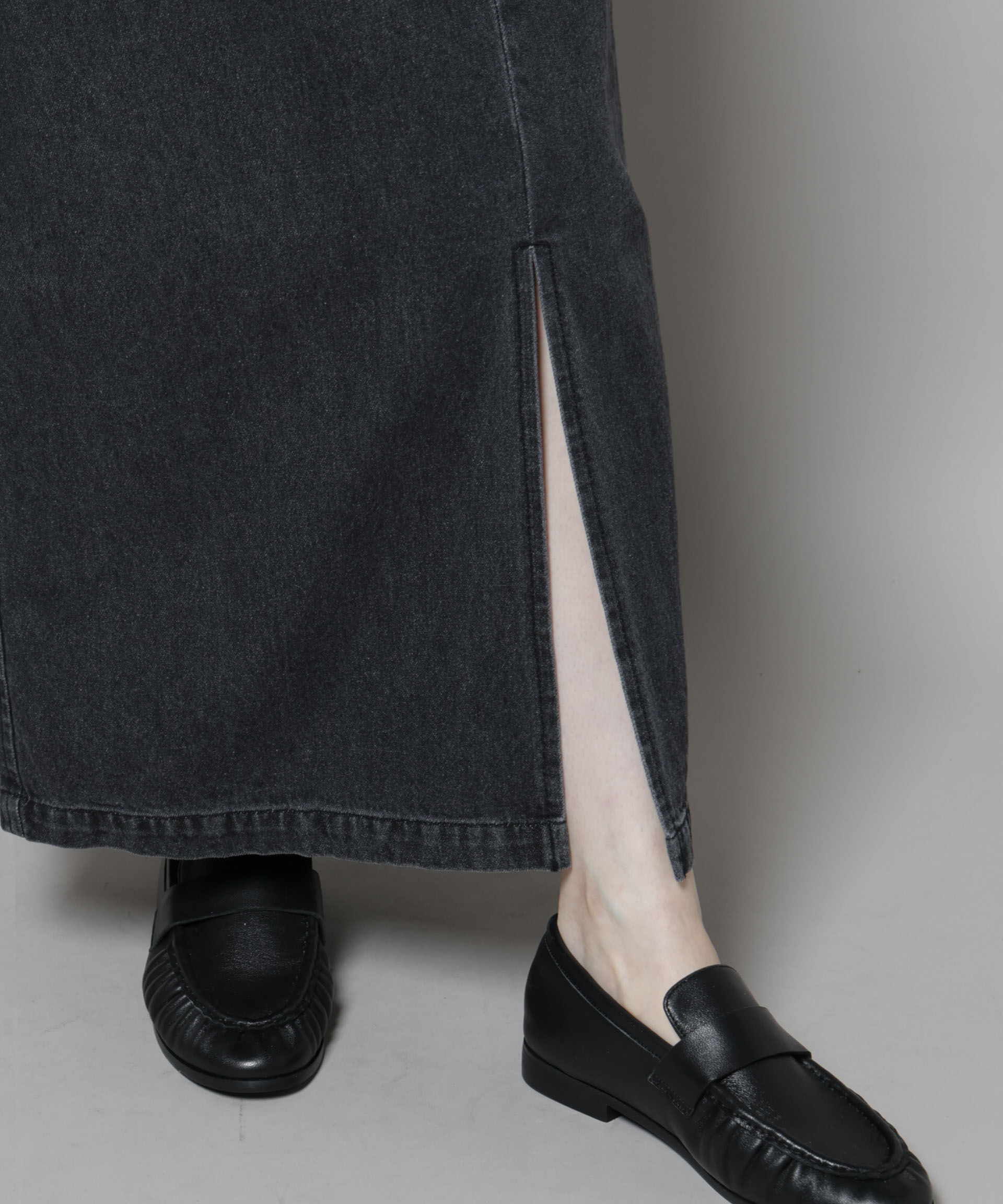 nano･universe「前後2wayデニムキャミソールワンピース」|ワンピース|