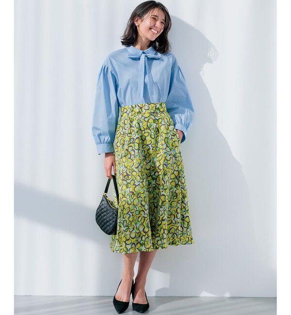 組曲「プランタンプリント フレアスカート」|スカート|