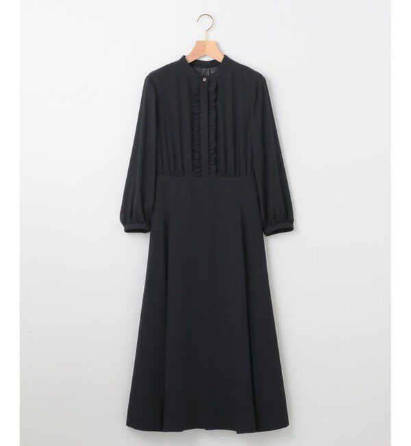 組曲「【KUMIKYOKU NAVY】ジョーゼットシフォン フリルワンピース」|ワンピース|