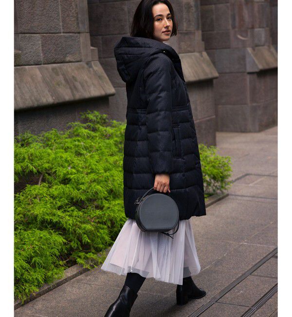 組曲「ライトタフタロングダウンコート」|ダウン|ﾁｬｺｰﾙｸ