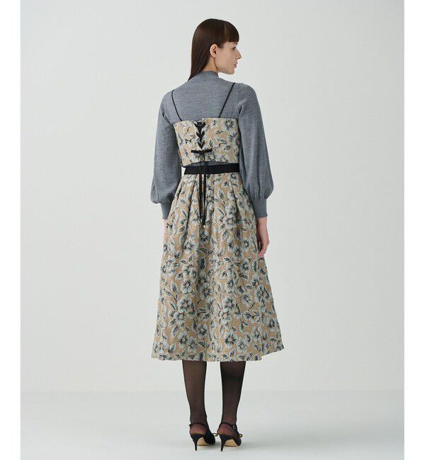 Grace Class「ボタニカルセパレートドレス」|ワンピース|