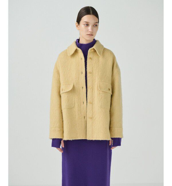 Diagram「ウールオーバーシャツ」|その他|イエロー