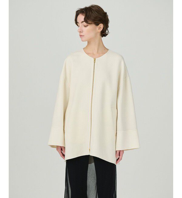 Diagram「フードストールリバーコート」|ポンチョ・ケープ|