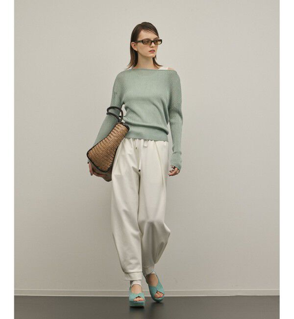 Diagram「ラメリブクルーニットトップ」|ニット・セーター|