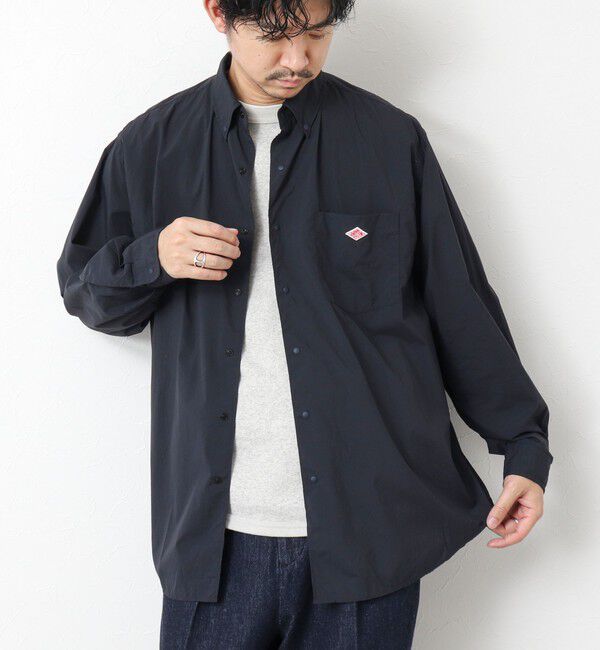 NOLLEY'S goodman「【DANTON/ダントン】DOT BUTTON B.D. SHIRT LS 25SS」|シャツ・ブラウス|