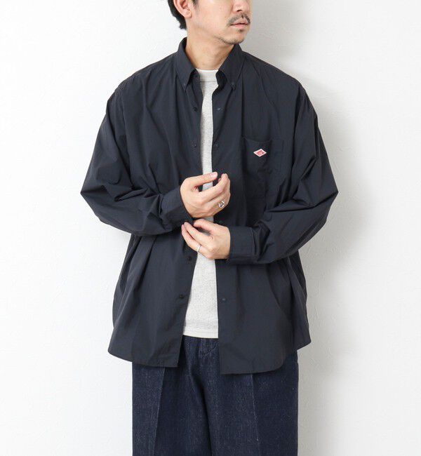 NOLLEY'S goodman「【DANTON/ダントン】DOT BUTTON B.D. SHIRT LS 25SS」|シャツ・ブラウス|