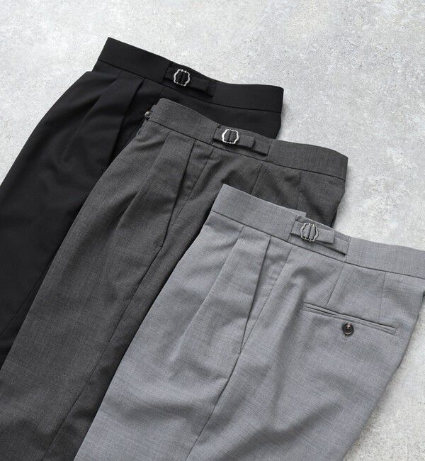 WORK ABOUT「NSN アジャスター付2タックスラックス 25SS」|スラックス|