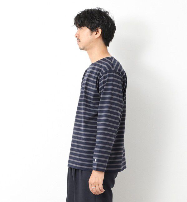 NOLLEY'S goodman「MVSシルケットボーダーBN」|Tシャツ・カットソー|