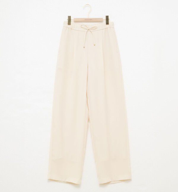 NOLLEY'S sophi「《セットアップ対応》ウォッシャブルダブルクロスサテンイージーワイドパンツ」|その他|