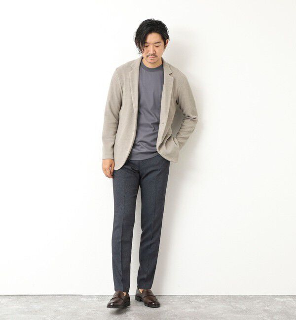 NOLLEY'S goodman「《ビジカジ対応》吸水速乾 ツイルストレッチスリムフィット 25AW」|チノ|