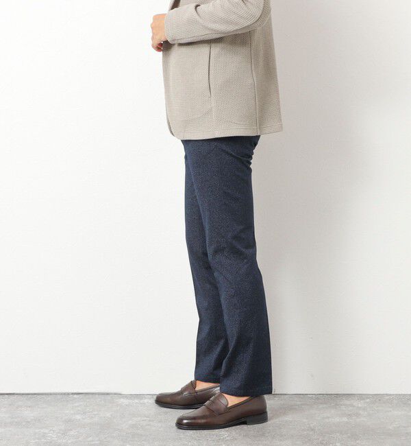 NOLLEY'S goodman「《ビジカジ対応》ハイゲージ 撚り杢 ツイルスリムフィット 25AW」|チノ|