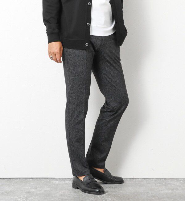 NOLLEY'S goodman「《ビジカジ対応》ハイゲージ 撚り杢 ツイルスリムフィット 25AW」|チノ|