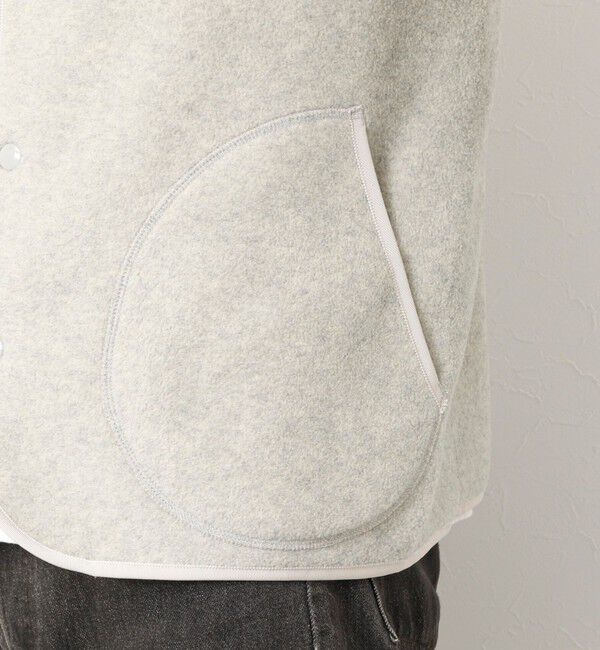 NOLLEY'S goodman「【DANTON/ダントン】JD-8939 FLEECE COLLARLESS JACKET 25AW」|ブルゾン・スタジャン|