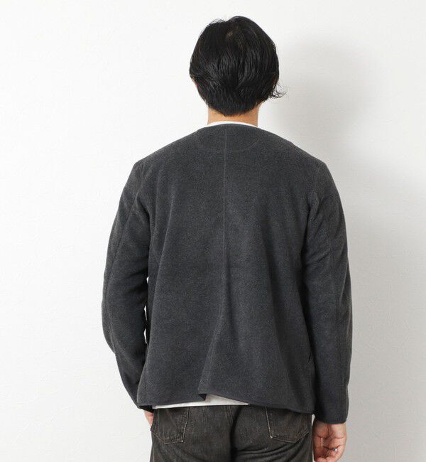 NOLLEY'S goodman「【DANTON/ダントン】JD-8939 FLEECE COLLARLESS JACKET 25AW」|ブルゾン・スタジャン|