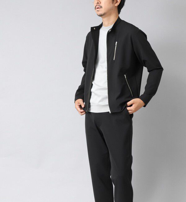 NOLLEY'S goodman「【ACTIVE SECT】《限定展開》ハイストレッチシングルライダース 25AW」|ブルゾン・スタジャン|