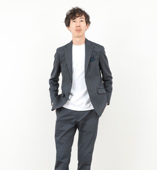 NOLLEY'S goodman「《ビジカジ/セットアップ対応》SOFT THERMO ウォッシャブルジャケット 25AW」|テーラードジャケット|